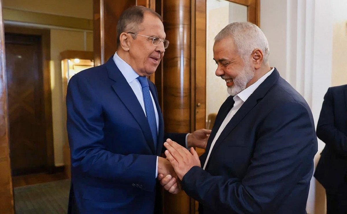 лавров на встрече с лидером ХАМАС