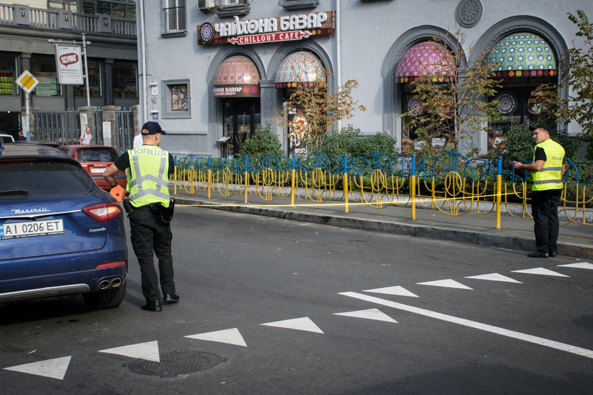 Полиция на месте ДТП