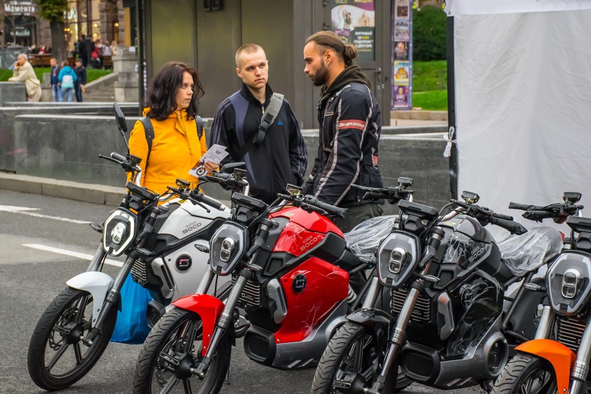 Китайские электромотоциклы еще не скоро завоюют украинский рынок