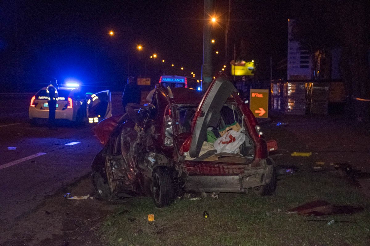 После аварии движение по Столичному шоссе было временно ограничено