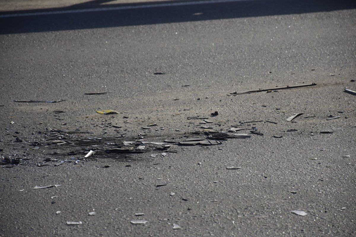 Место столкновения