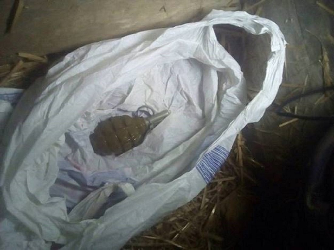 Полиция изъяла у молодого человека гранату Ф-1