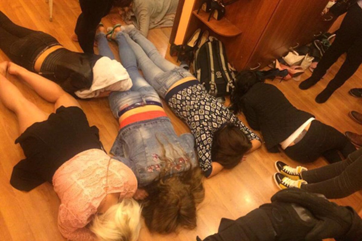 Все девушки задержаны