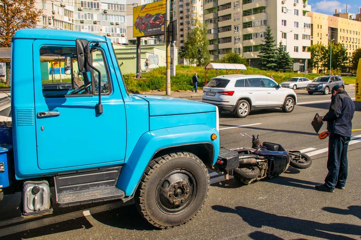 В аварии никто не пострадал