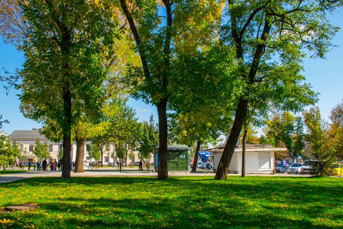 Руководители ремонтного проекта на площади пообещали, что в сквере не будут установлены торговые точки