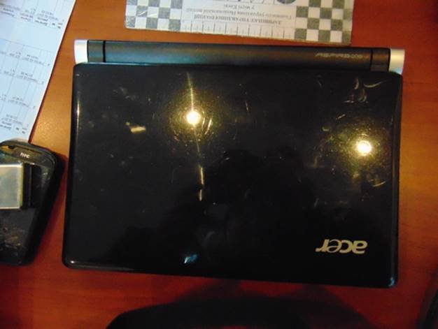 Украденный ноутбук вернули владельцу