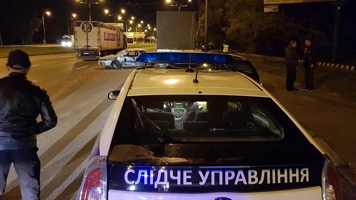 На место ДТП приехала полиция