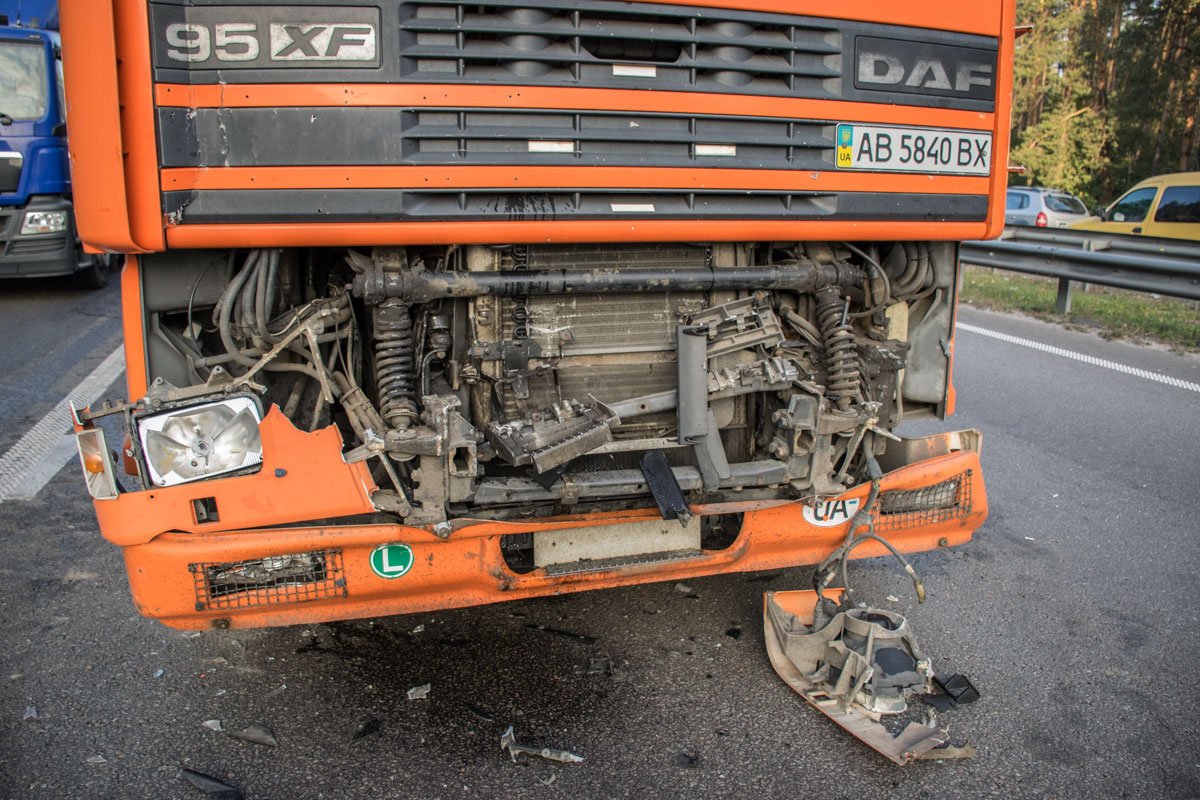 Водитель, видимо, задремал за рулем