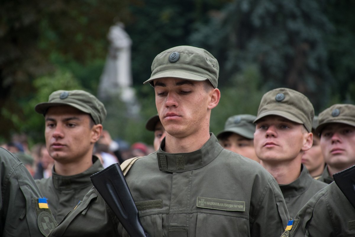 Ряды Нацгвардии пополнились на 250 новобранцев