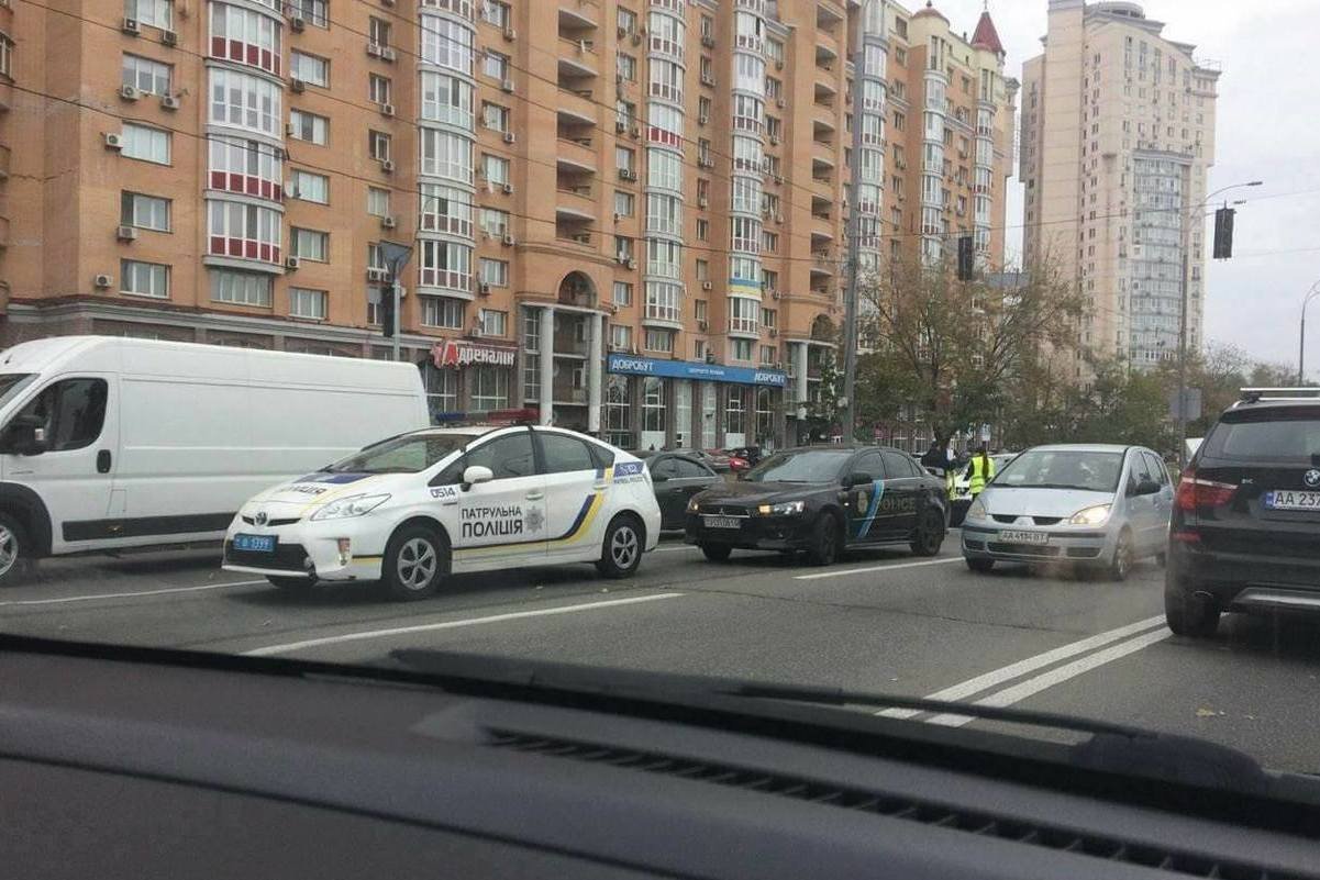 На место ДТП прибыла полиция