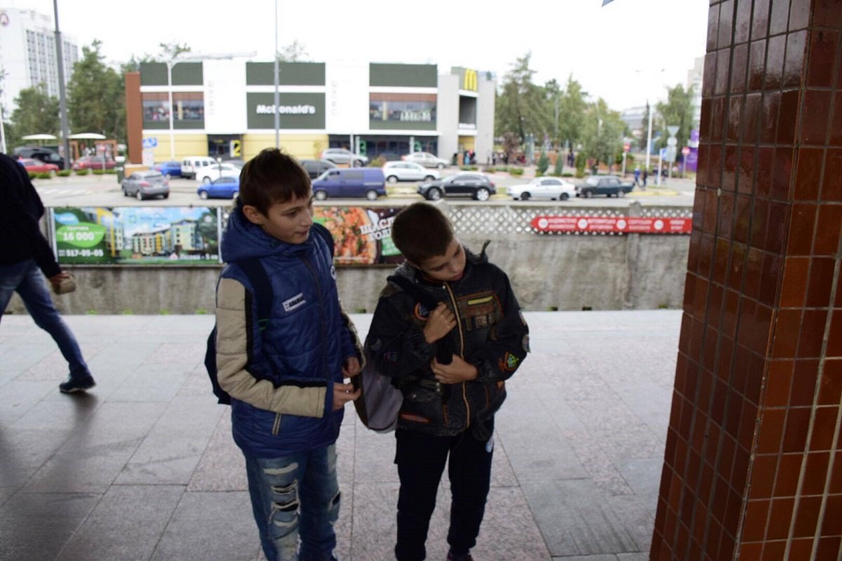 Свидетелями драматического события стали дети