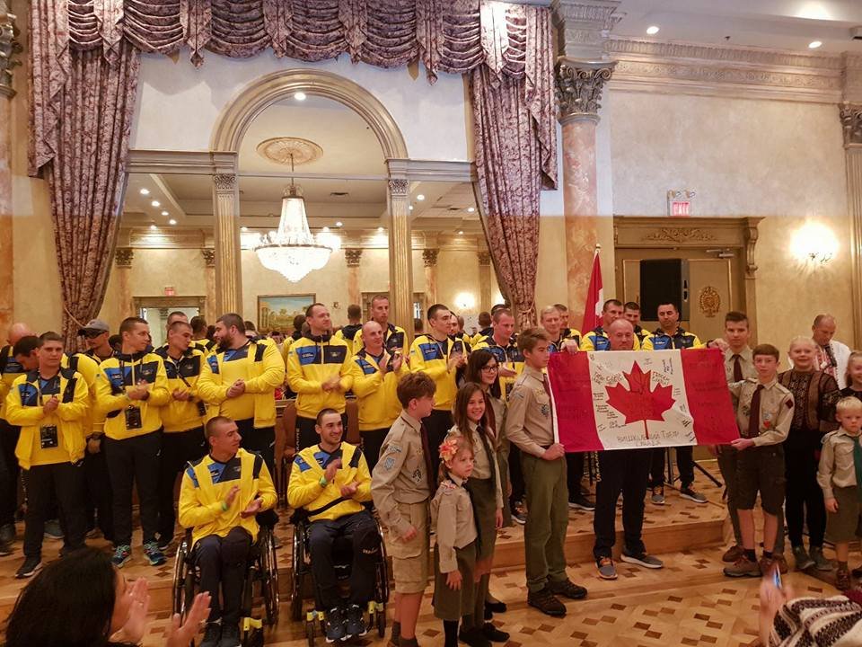 Украина впервые приняла участие в играх