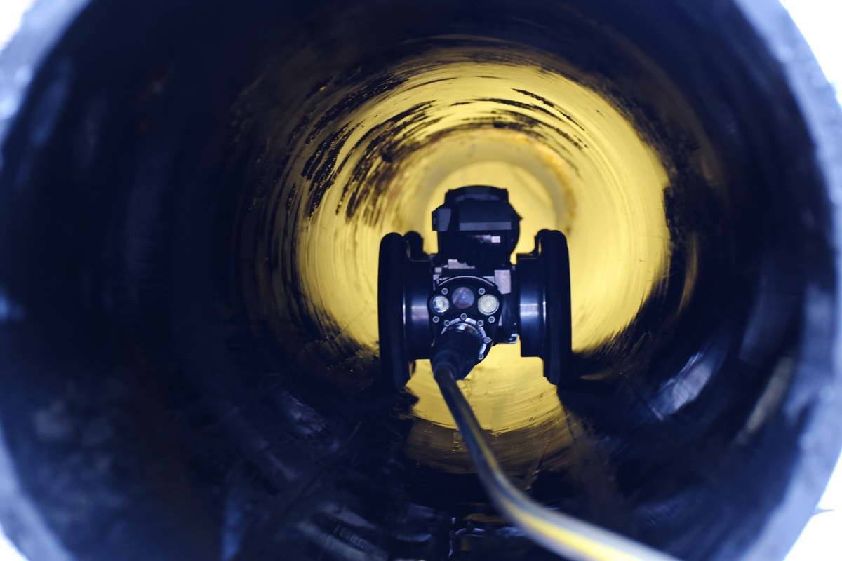 Коррозии в трубах ищут с помощью специального робота