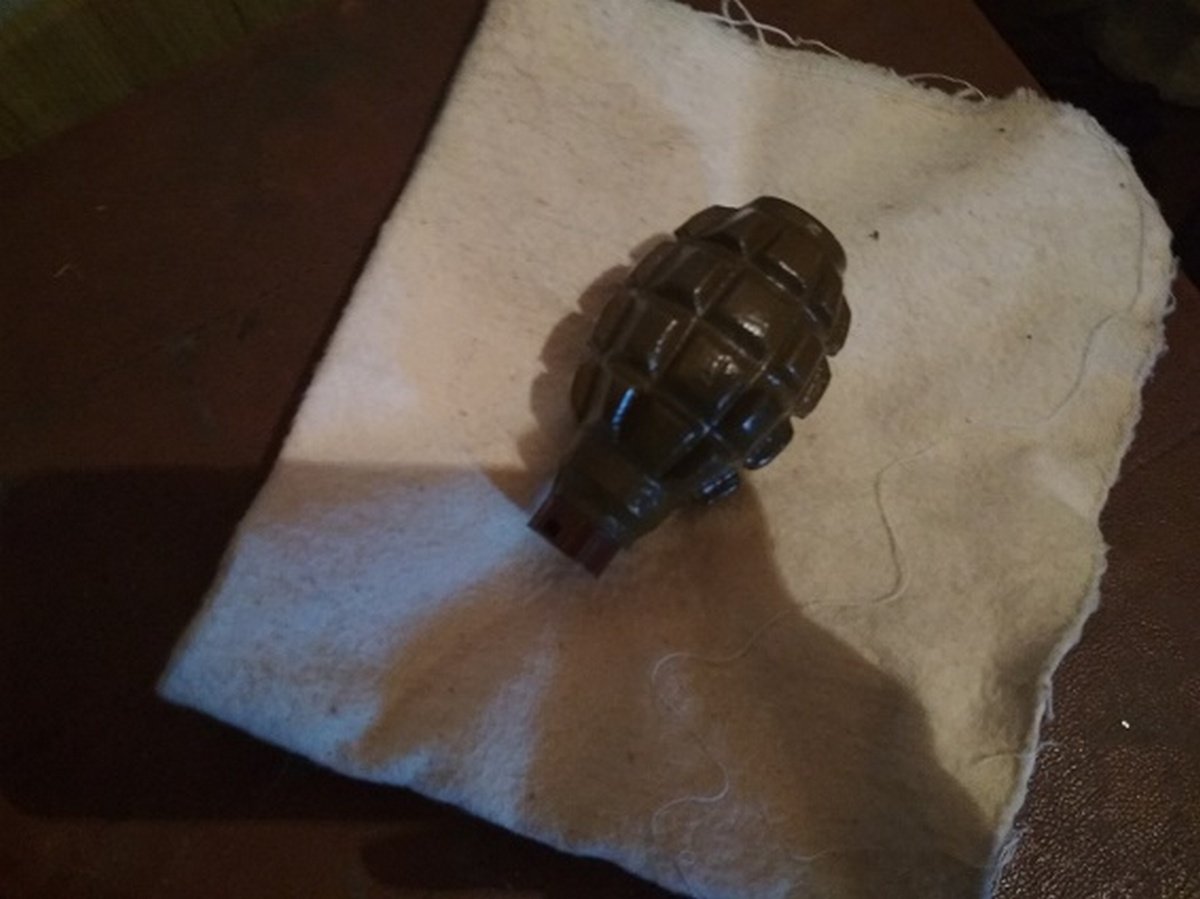 48-летний мужчина хранил дома гранату Ф-1