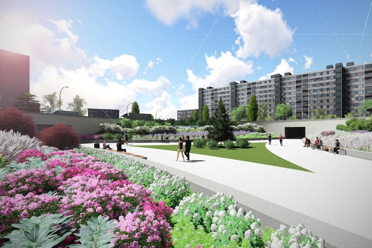 Так будет выглядеть новый сад на Оболони