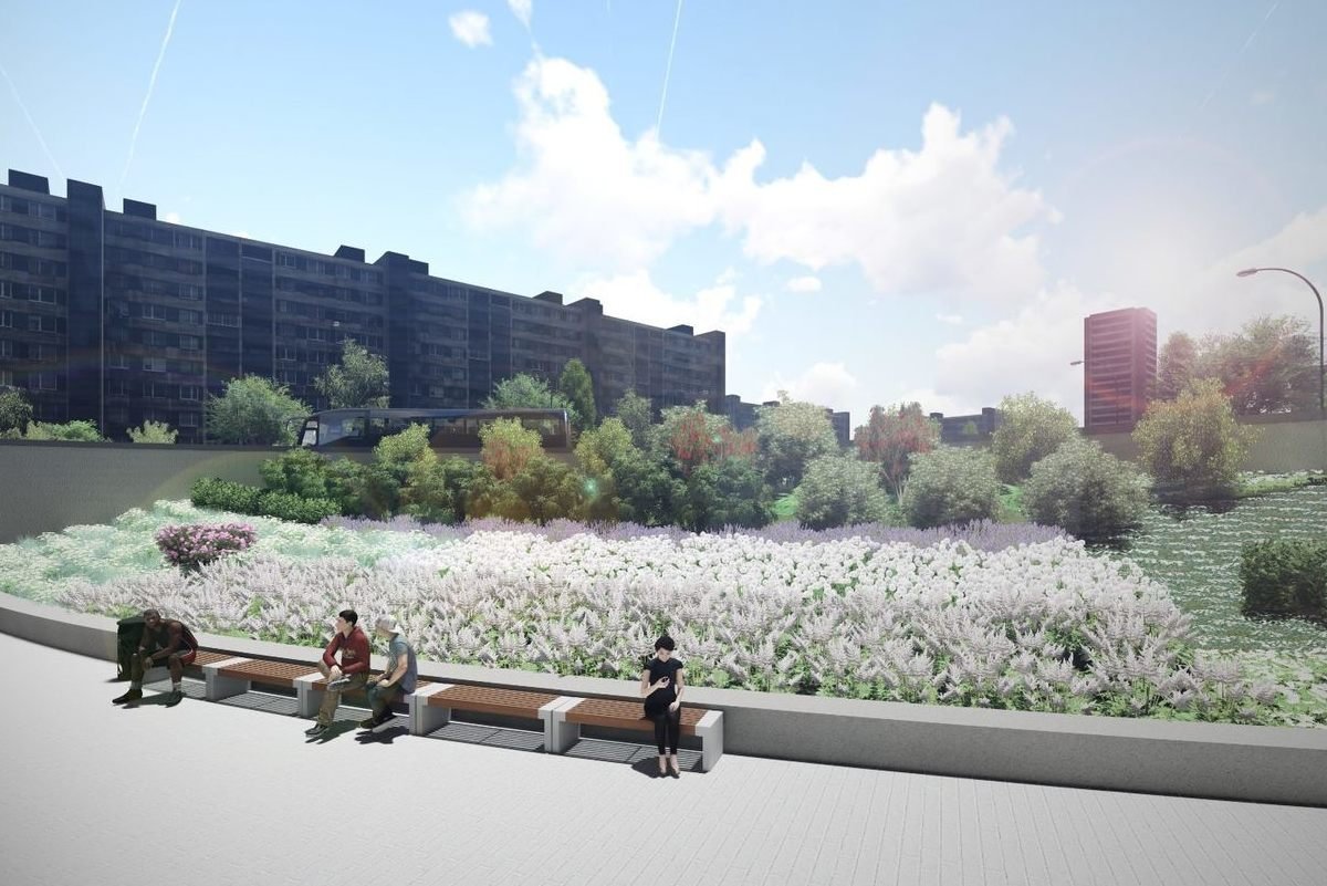 На время строительства будет временно ограничено движение транспорта