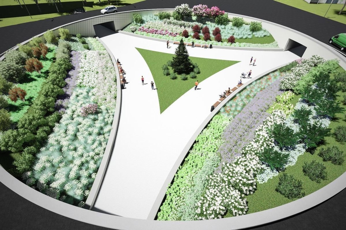 Так будет выглядеть новые сады на Оболони