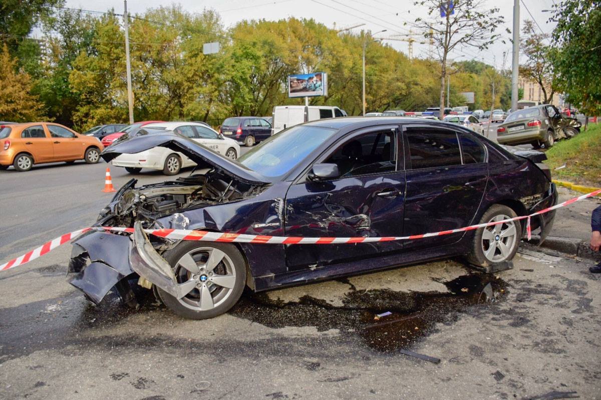 ДТП на Лобановского