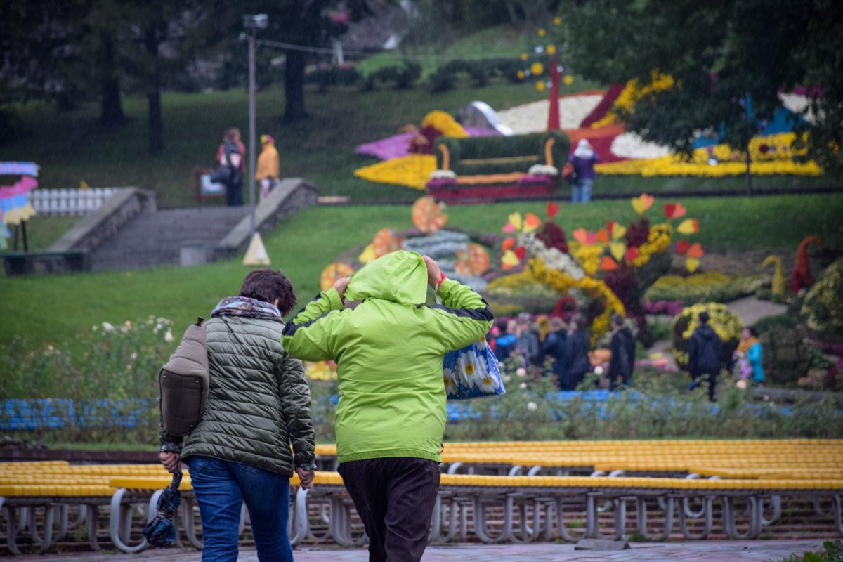 Одни их первых посетителей фестиваля