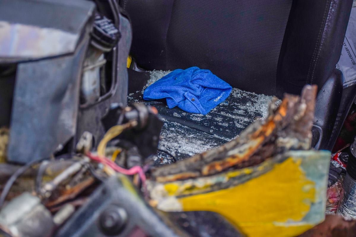 В аварии пострадал водитель маршрутного такси