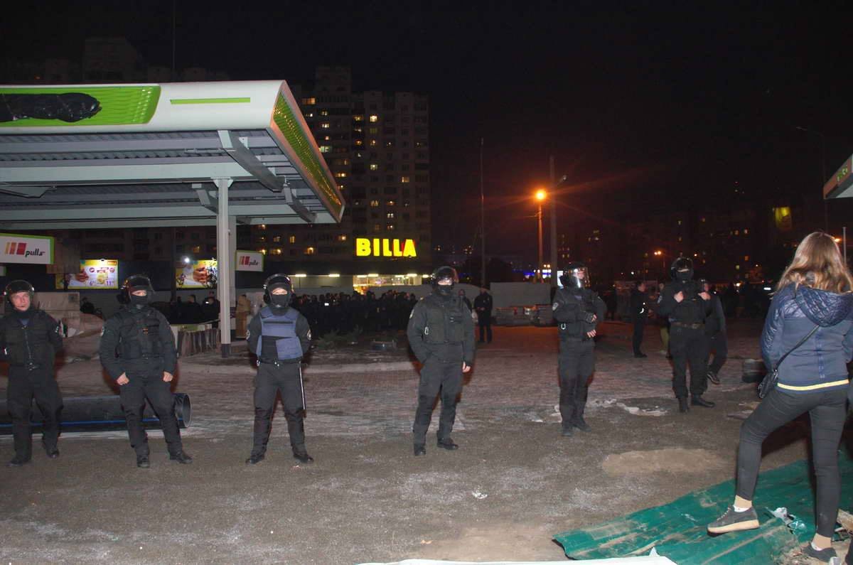 5 октября состоялся погром заправки