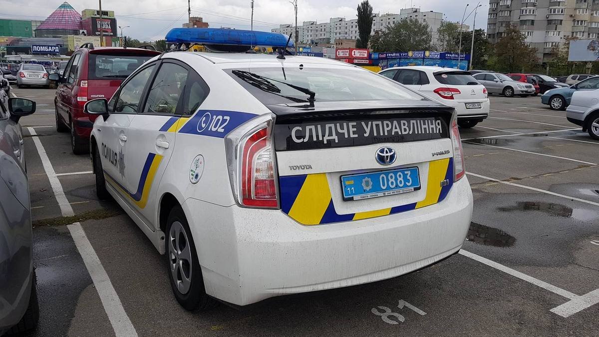 На месте работала патрульная полиция