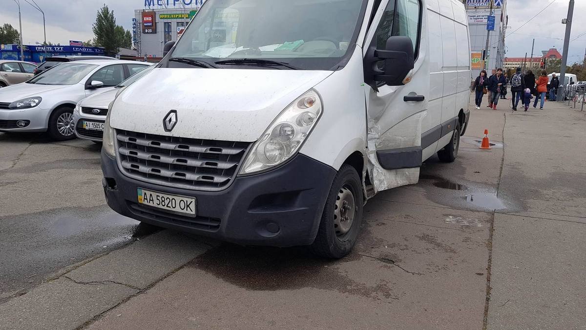 Никто из водителей не пострадал