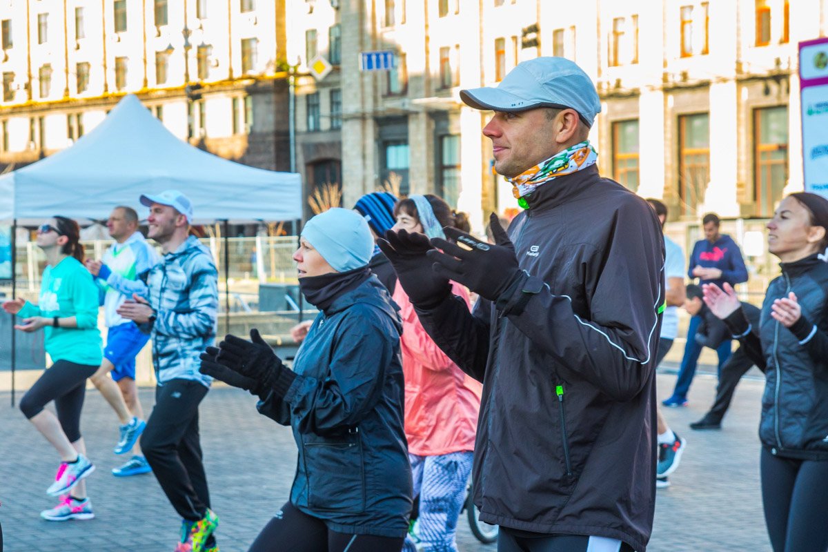В тренировке приняли участие 56 спортсменов