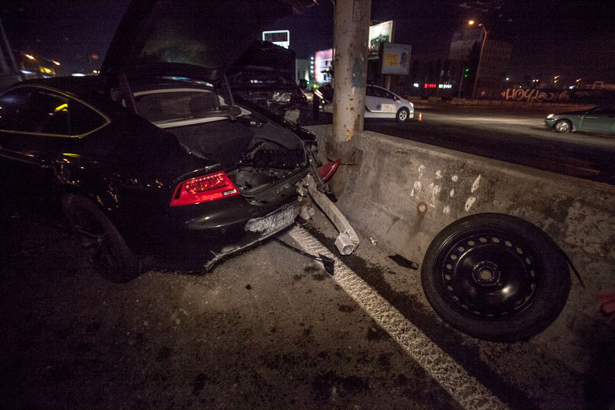 Водитель не пострадал