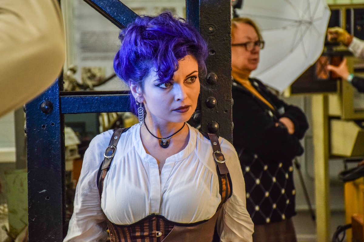 На фестивале стимпанка фанаты движения хвастались яркими образами