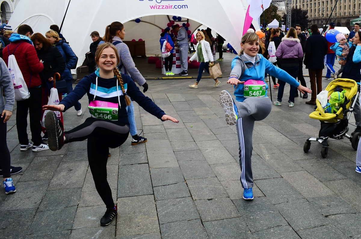 Обязательная разминка перед стартом