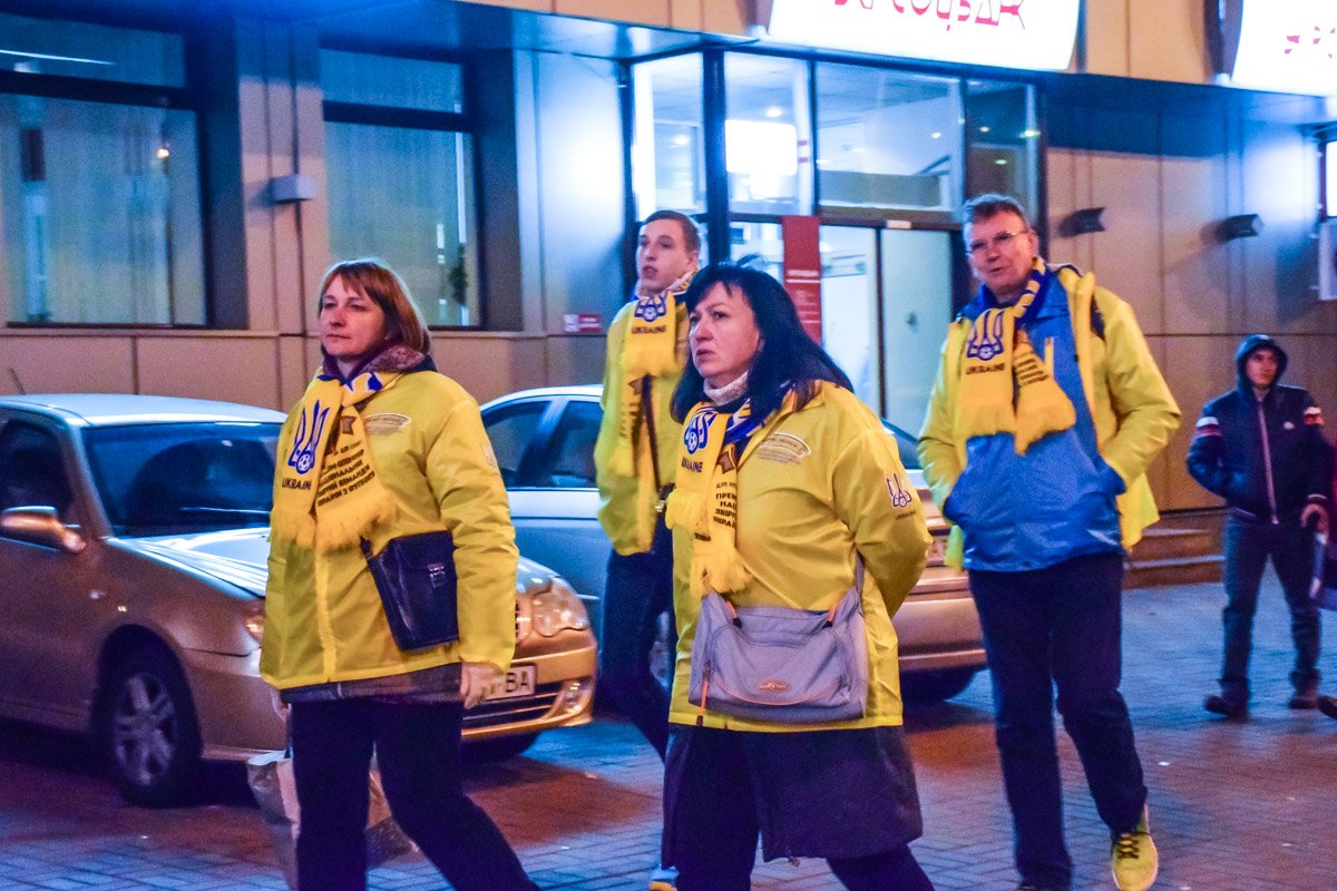 Украинская сборная пропустила два гола