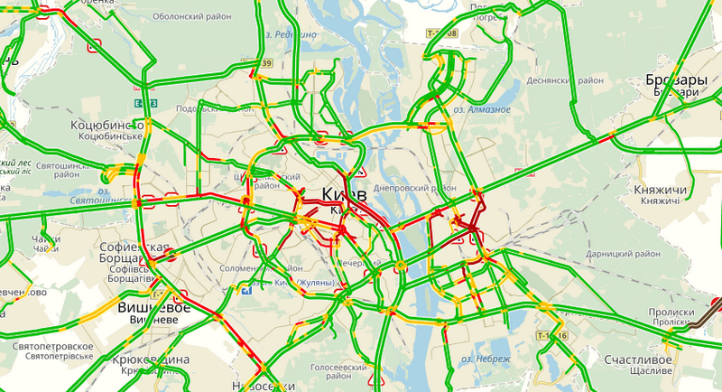 Центр столицы - эпицентр пробок
