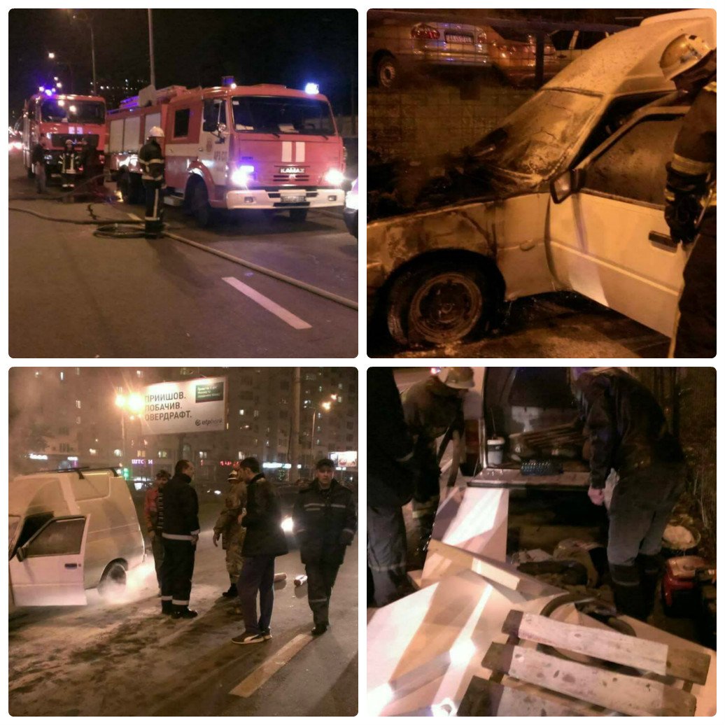 Пожар гасили при помощи двух бригад ГСЧС