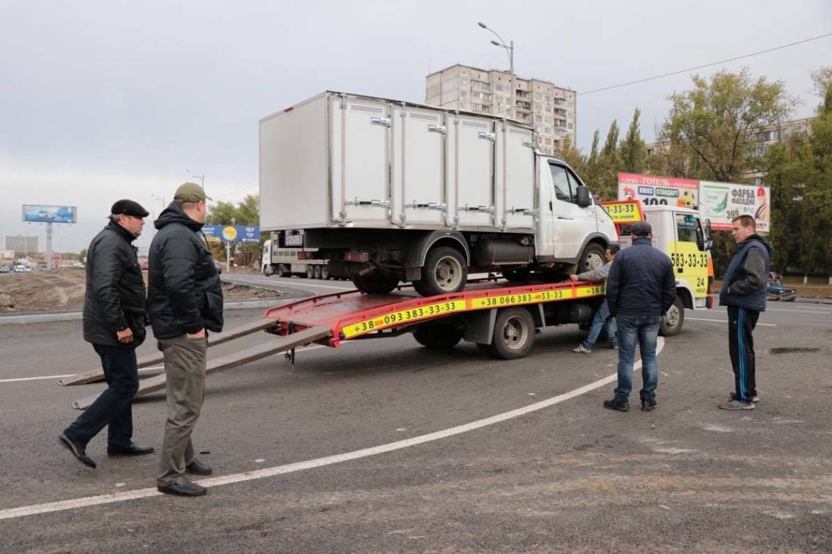 Машину забрал эвакуатор