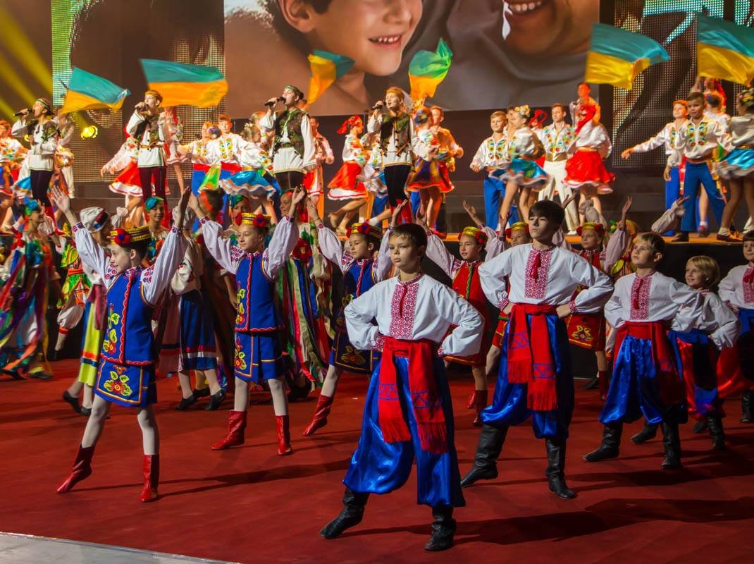 В День защитника Украины во Дворце спорта организовали концерт