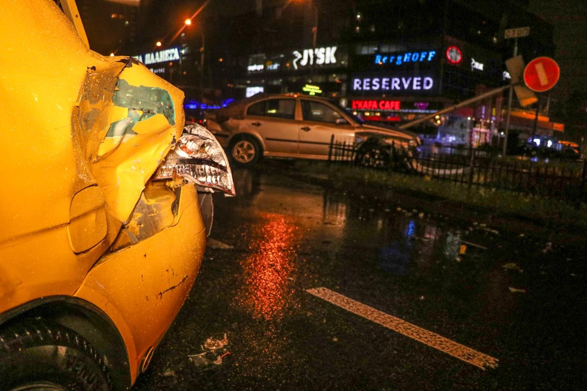 В аварии никто не пострадал