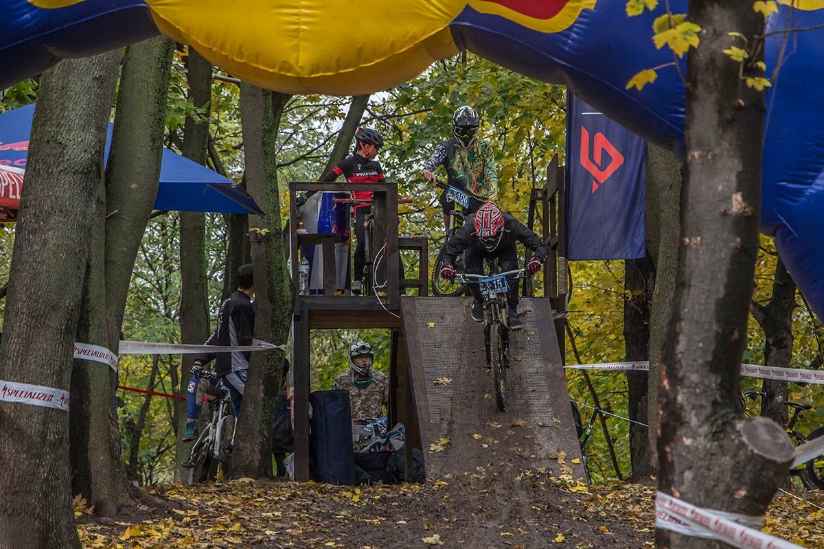 На старте гонки