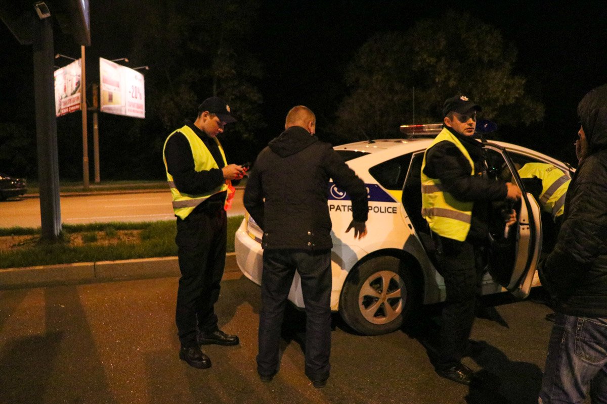 Пешеход еле стоял на ногах