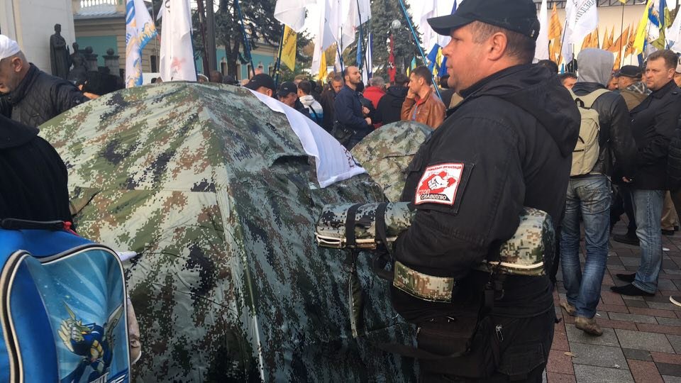 Что происходило в центре Киева: хроника событий под Верховной Радой 4