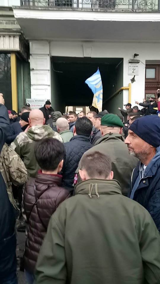 Стычка на Грушевского 17 октября