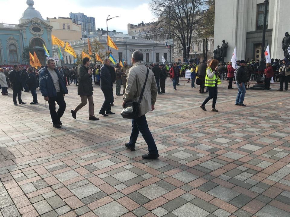 Что происходило в центре Киева: хроника событий под Верховной Радой 15