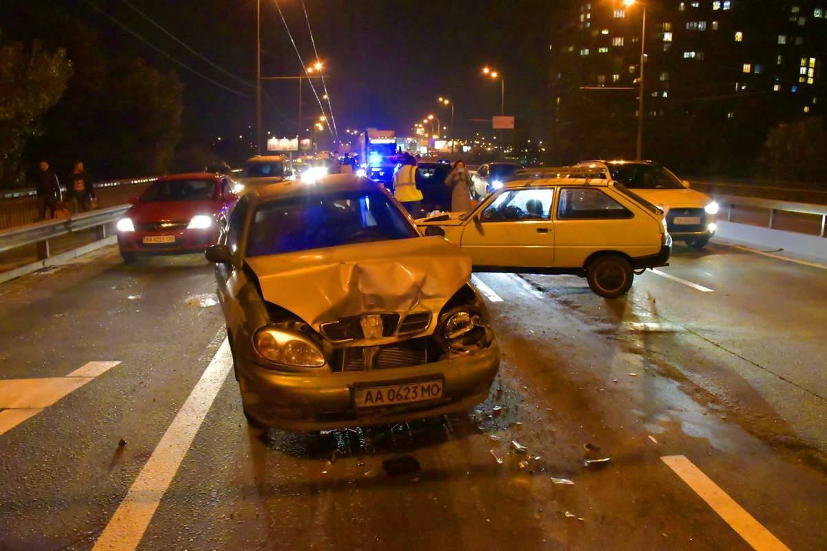 Водитель Daewoo не пострадал
