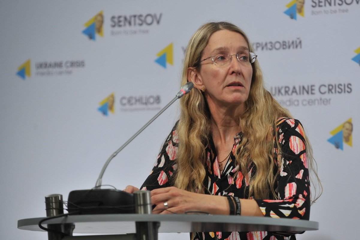 И. о. министра здравоохранения Украины Ульяна Супрун