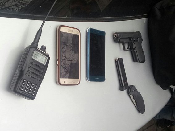 Вещи, которые были при мужчине