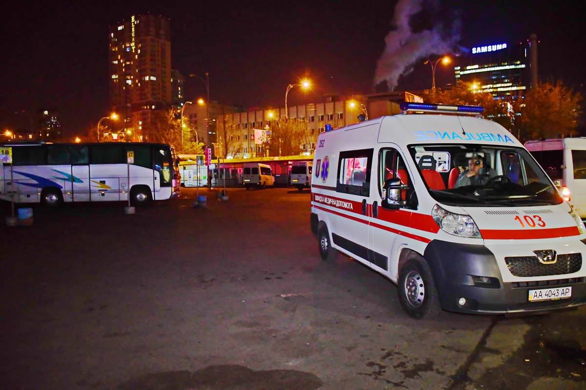 Иностранца подрезали на автостанции «Киев»