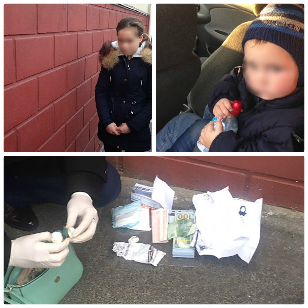 Деньги за продажу собственного ребенка правоохранители изъяли прямо на месте совершения сделки