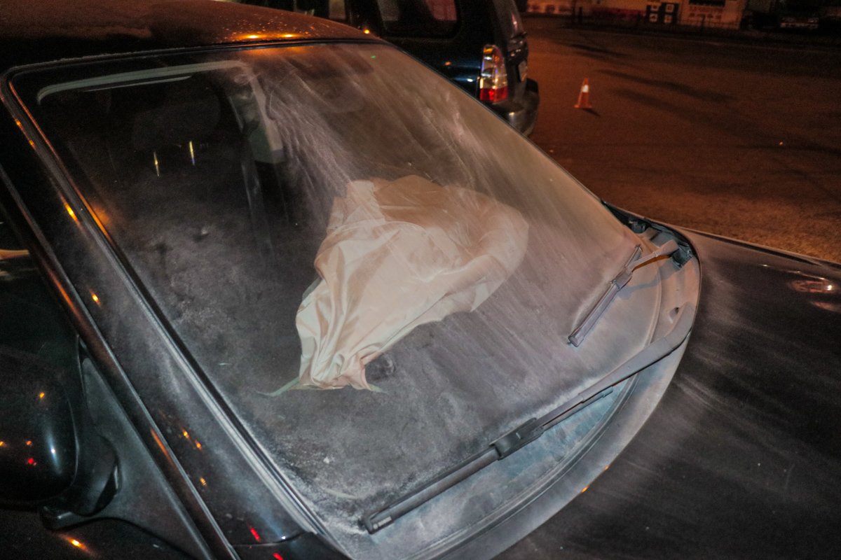 От травм водителей спасли пристегнутые ремни и подушки безопасности