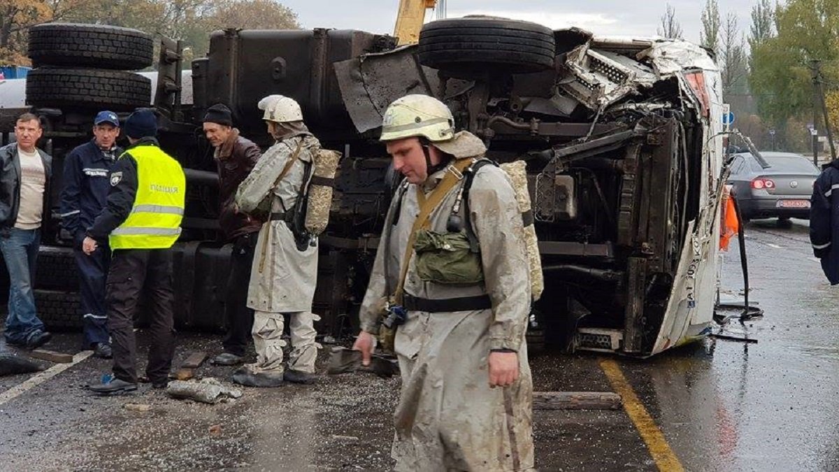 К счастью, водители на получили тяжелых травм