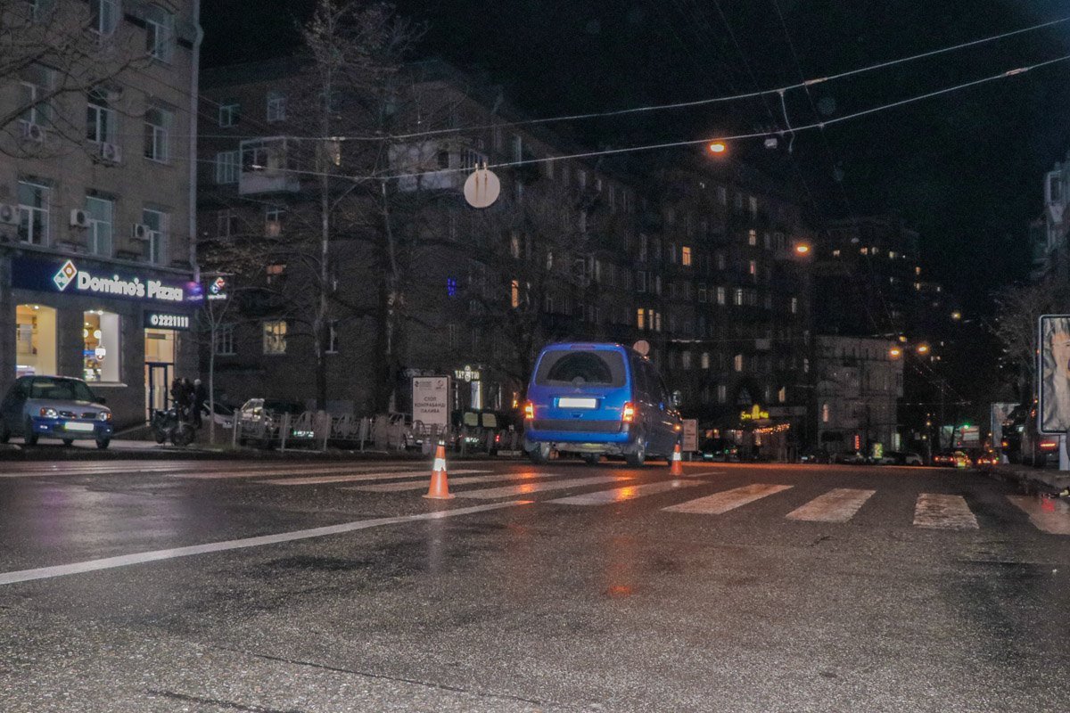 Водитель утверждает, что не заметил человека